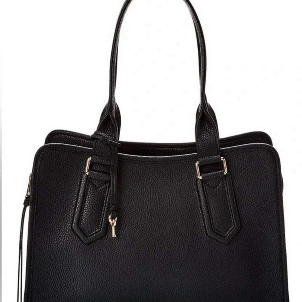 Marc Jacobs Drifter Black Leather Tote Bag - Classic Structured Work
Satchel